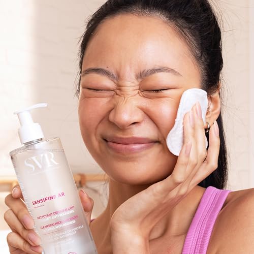 SVR Sensifine AR Micellar Water - Gentle Makeup Remover for Sensitive Skin, 13.5 fl oz
