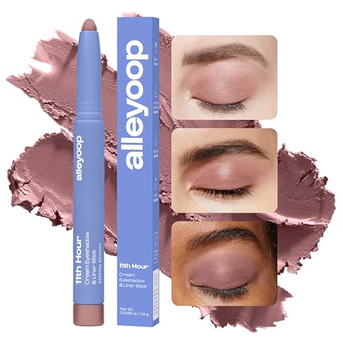 ALLEYOOP 11th Hour Waterproof Cream Eyeshadow Stick - Mauve Matte
