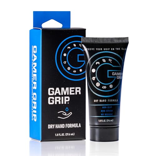 Gamer Grip Anti-Sweat Liquid Hand Cream - Chalk-Free Grip Solution (1oz)