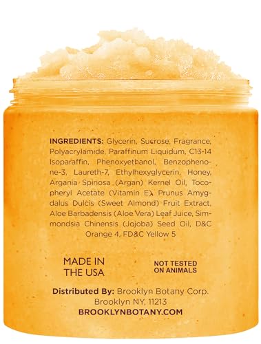 Brooklyn Botany Peach Bellini Sugar Scrub 10 oz