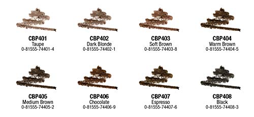 L.A. COLORS Browie Wowie Brow Pencil Espresso (Pack of 2)