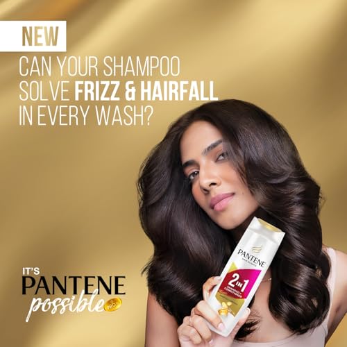 Pantene 2 in 1 Anti Hair Fall Shampoo + Conditioner, 340 ml
