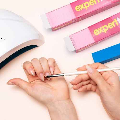 Lint Free Nail Wipes Pink Nail Art Gel Polish Remover Cotton Pads 4 Boxes (1300 Pieces)