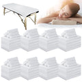 800 Pcs Disposable Massage Bed Sheets - White, 31x71 Inches, Non-Woven SPA Cover Set