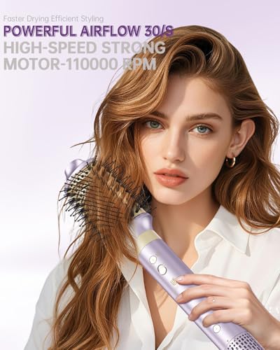 7-in-1 Hair Dryer Brush & Styler – Fast-Drying Ionic Tool