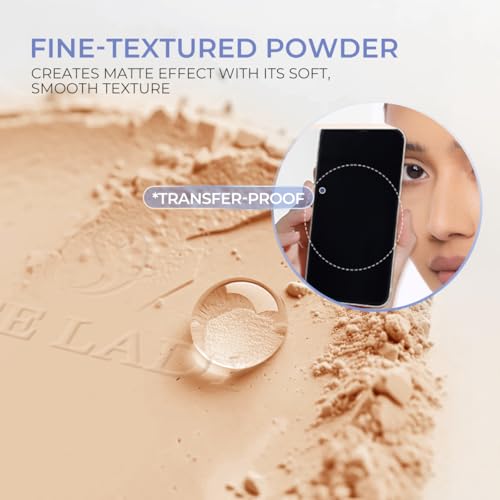 SACE LADY Waterproof Setting Powder - Matte, Oil Control, 0.35oz