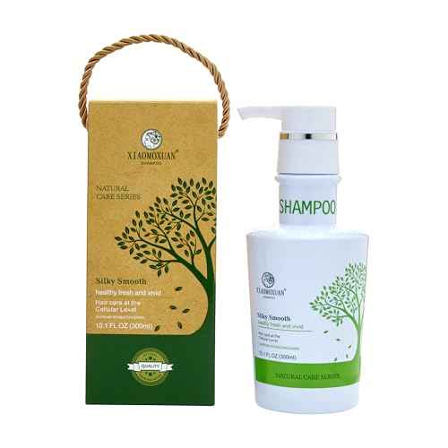 Xiaomoxuan Organic Tea Tree Oil Moisturizing Shampoo Sulfate-Free Paraben-Free - Strengthen and Restore Shampoo Hydrating - All-Natral Hair Moisturizer and Deep Scalp Cleansing Hair Treatment