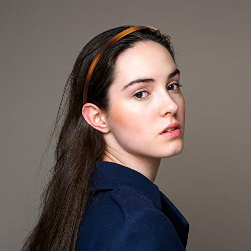 WILLBOND 6-Pack Plastic Headbands with Teeth for Women