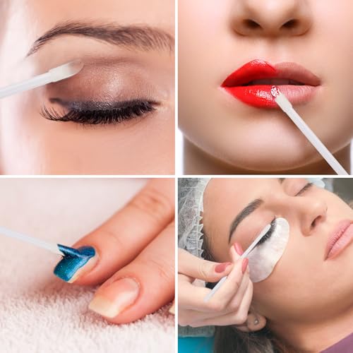 300Pcs Disposable Lip Brushes - Lint Free Lipstick Wands