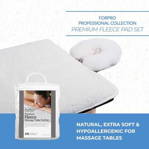 Premium Fleece Massage Pad Set 31" x 72" – Hypoallergenic