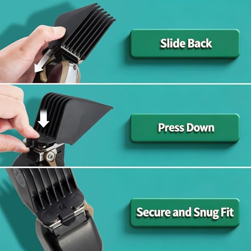 Wahl Clipper Guards Set 6-Piece Replacement Kit, 1.25-2.5" Lengths