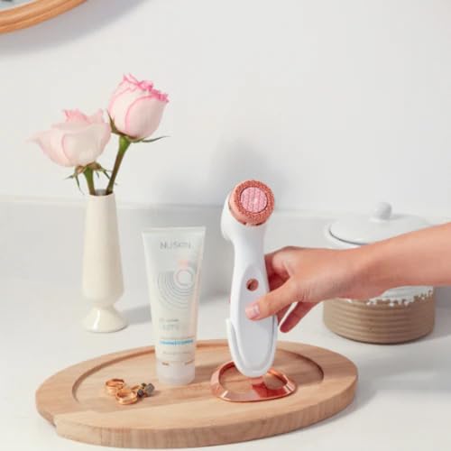 Nu Skin ageLOC LumiSpa iO Rose Gold Treatment Head | Gentle | Soft Silicone for Sensitive Skin | Micro-Pulse Oscillation Technology | Deep Cleansing for Radiant Skin