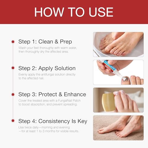 DR.RAPID Extra Strength Toenail Fungus Treatment Set - Pen & Patches