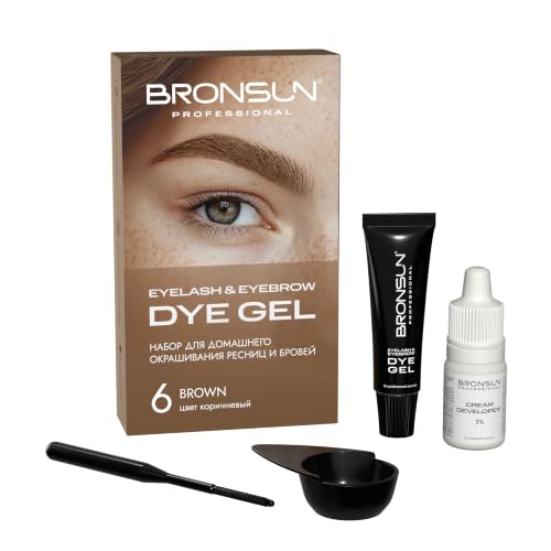 Bronsun Gel Dye Home Kit #6 Brown - 30 Treatments