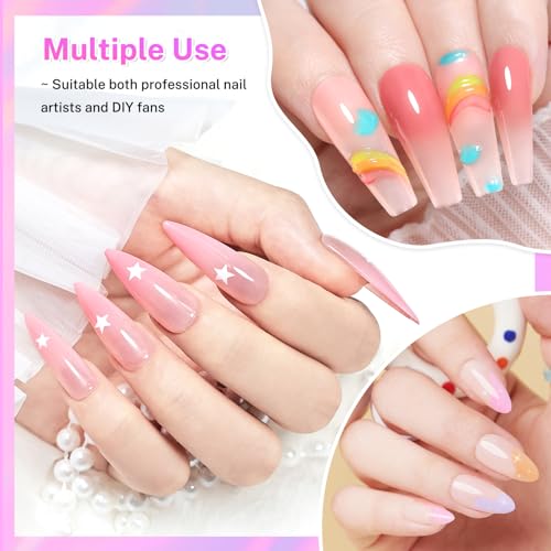 100Pcs Nail Sponges for Ombré Gel Polish Gradient Nail Art Tools