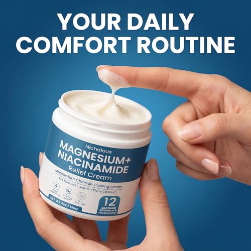 Magnesium Niacinamide Relief Cream - 4 oz