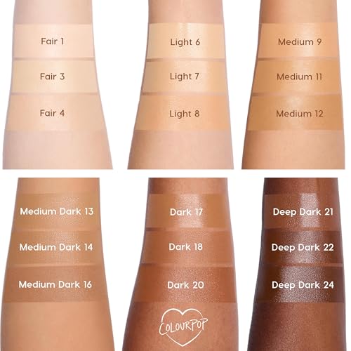 ColourPop Pretty Fresh Tinted Foundation Stick Light 6