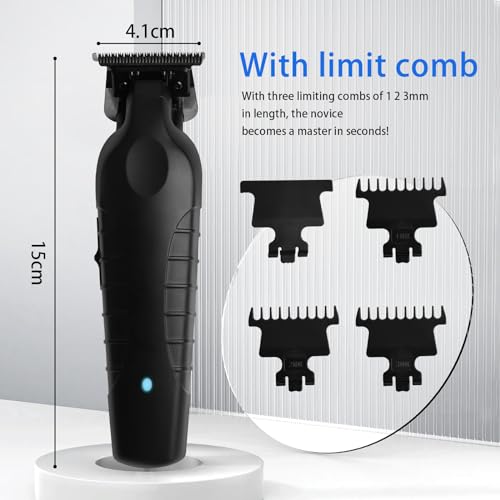 2299 Hair Clipper Beard Trimmer for Men, Cordless Professional Barber Hair Cutting Trimming kit,USB Rechargeable