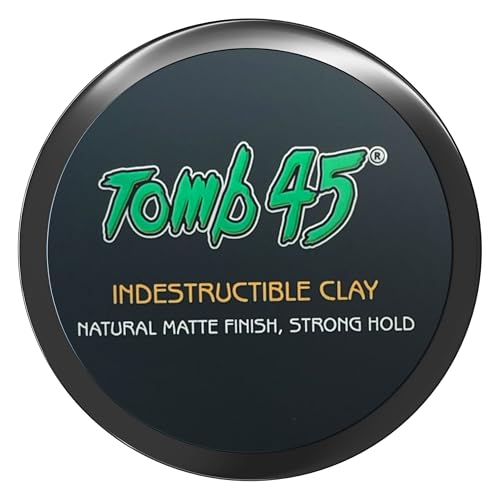 Tomb45 Indestructible Hair Clay – Strong Hold Matte