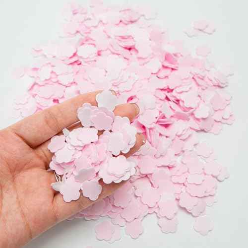 1000 Sheets Portable Soap Confetti Bath, Disposable Paper for Gentle Hand Washing Petals, Fragrance Wash for Women and Men, Perfect for Travel Hiking Toiletry (Pink)
