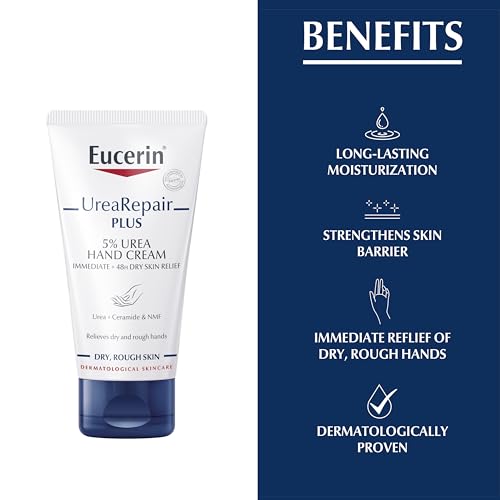 Eucerin UreaRepair Plus Hand Cream 5% Urea for Dry Hands - 75ml