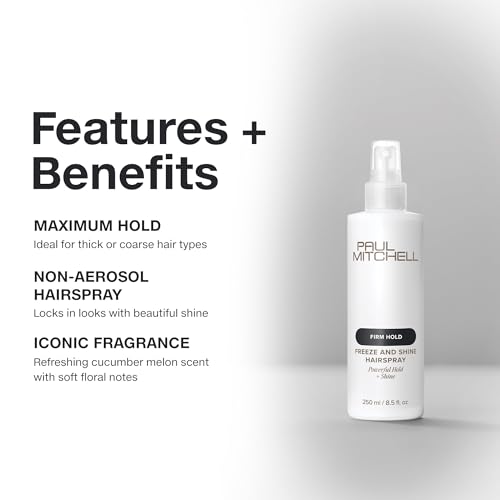Paul Mitchell Freeze and Shine Hairspray | Maximum Hold