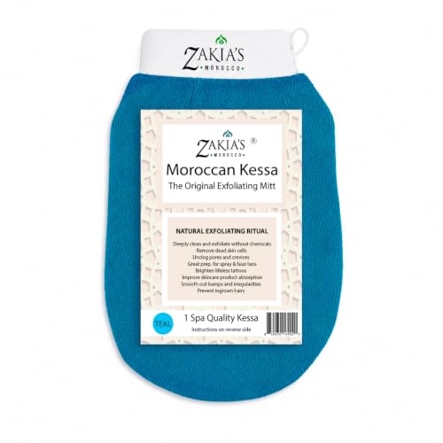 Kessa Exfoliating Mitt – Natural Microdermabrasion Body Scrubber