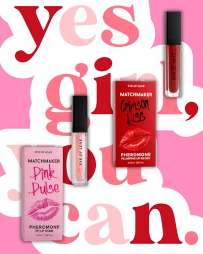 Eye of Love Pink Pulse pH Lip Gloss – Color Changing, Kiss-Proof