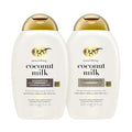 OGX Coconut Milk Shampoo & Conditioner Set, Sulfate Free, 2 x 13 fl oz