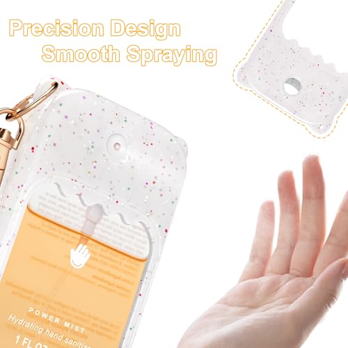 Touchland Hand Sanitizer Spray Case Keychain Holder