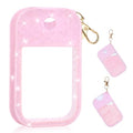 Silicone Hand Sanitizer Case for Touchland Spray 1 fl oz - Sparkling Pink - Variation of THIS listing