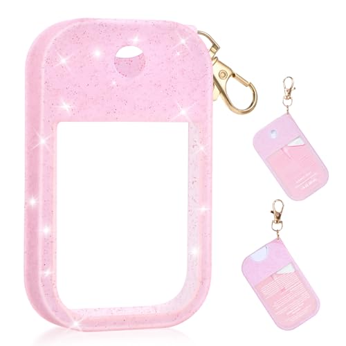 Silicone Hand Sanitizer Case for Touchland Spray 1 fl oz - Sparkling Pink - Variation of THIS listing