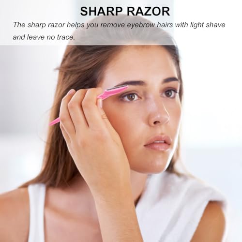 66 Eyebrow Razors for Women & Men with Protective Covers