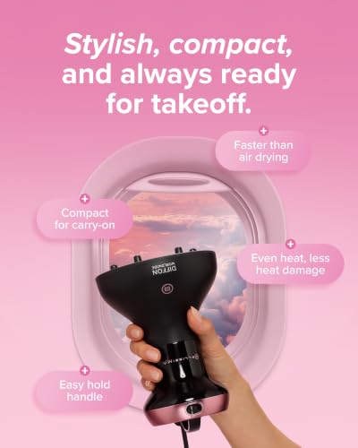 Bellissima Curly Hair Dryer with Diffuser | Dual Voltage 2-in-1