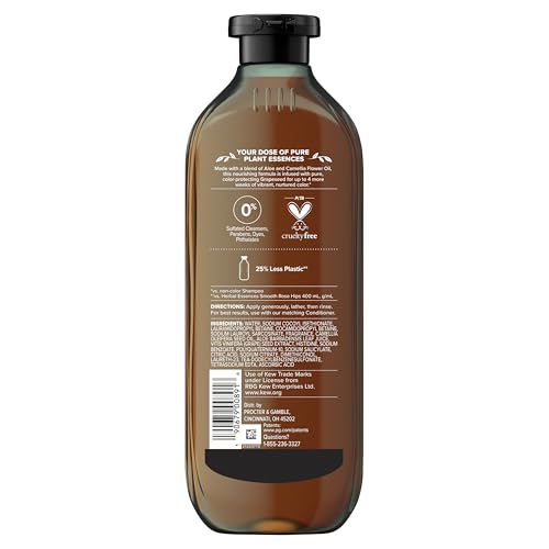 Herbal Essences Pure Grapeseed Color Nurture Sulfate Free Shampoo, 13.5 fl oz, Hair Protection and Color Nourishment