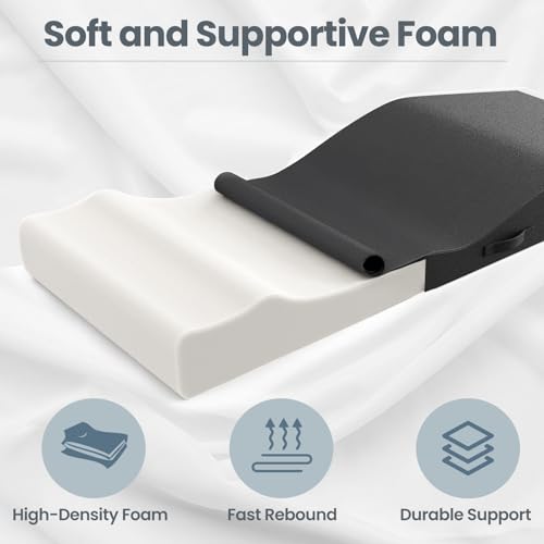 Ergonomic Lash Bed Topper 71x27.5 High-Density Foam
