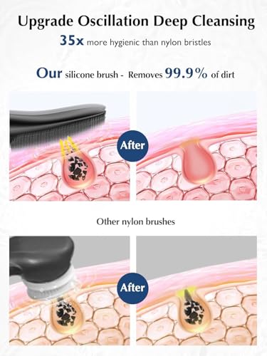 COSLUS JMY05 Silicone Face Brush with Heat & 4 Modes