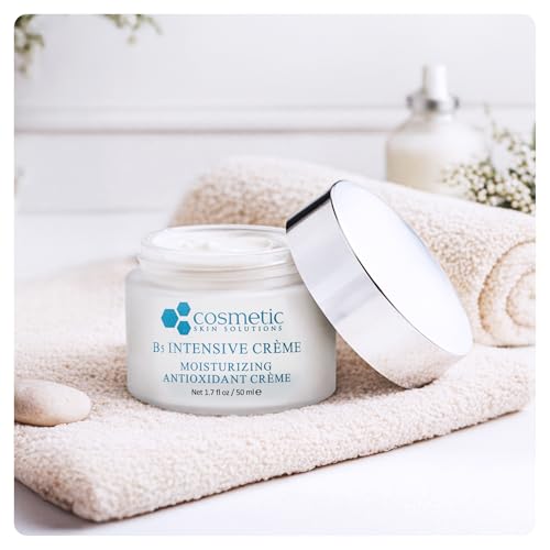 B5 Intensive Cr?me ? Hydrating Day & Night Face Moisturizer with Hyaluronic Acid, Squalane & Vitamins B3, B5 & E ? Lightweight Anti-Aging Cream for Dry, Oily & Combination Skin ? 1.7 fl oz