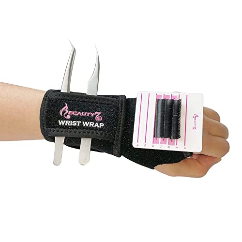 Beauty7 Eyelash Extension Holder Kit with Wrist Wrap