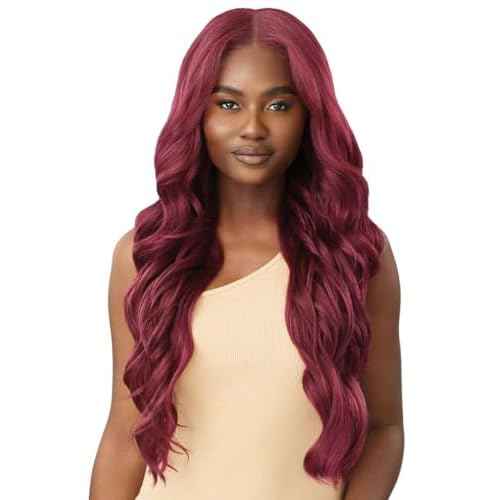 Outre Lace Front Wig - Perfect Hair Line 13X6 - Arnell (OFF BLACK 1B)