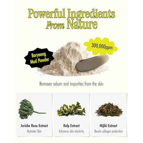 BRMUD Relief Mud Mask | Cardi B Mud Mask - Body Mud Hydrating & Moisturizing Deep Pore Cleanser Face & Body Mask w/ 91.8% Nature-Derived Ingredients - K Beauty Body Mud (3.72 fl oz)