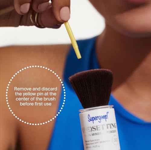 Supergoop! (Re)setting Face Powder SPF 35 Mineral Sunscreen 0.15oz