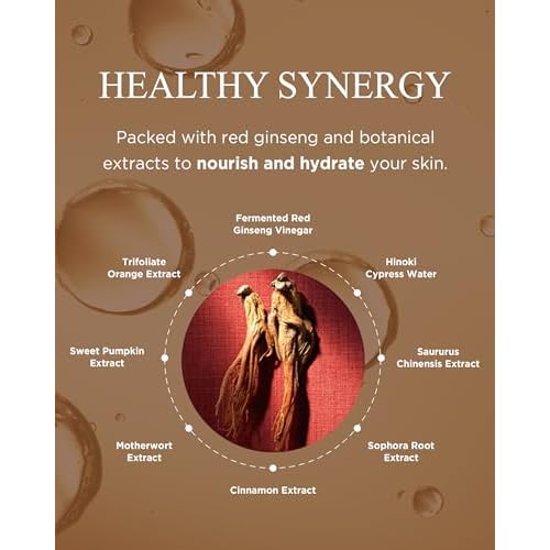 Bonyongo Red Ginseng Vinegar Foam Cleanser ? Low pH Micro-Dense Face Wash, Removes Makeup Without Stripping ? Fermented Red Ginseng + Hinoki Water, Nourishing & Hydrating 4.05 fl oz