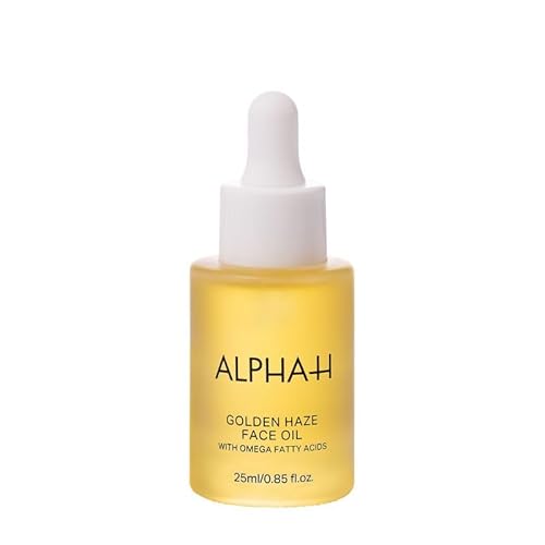 Alpha-H Golden Haze Face Oil ? Lightweight Barrier Support Oil for Dry, Dehydrated & Sensitive Skin ? Hydrating Glow Booster