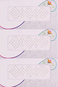 Silver Crystal Rhinestone Bindis Self-Adhesive Face Jewels (Pack of 3)