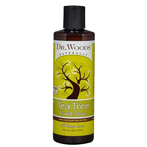 Dr. Woods Shea Vision Pure Castile Soap Tea Tree - 8 fl oz