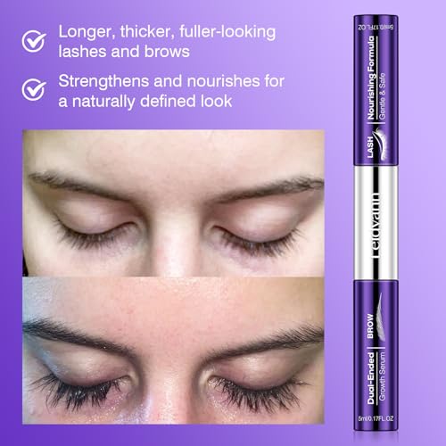 Leidyann 2-in-1 Lash & Brow Growth Serum with Peptides