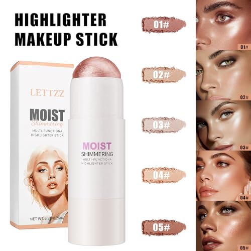 Cream Highlighter Stick – Dewy Glow Makeup for Face