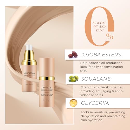 Color Changing Foundation SPF 50+ Waterproof Liquid Makeup