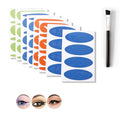 8 Sheets Eyeliner Stencil Stickers, Winged & Smokey Eye Shaper